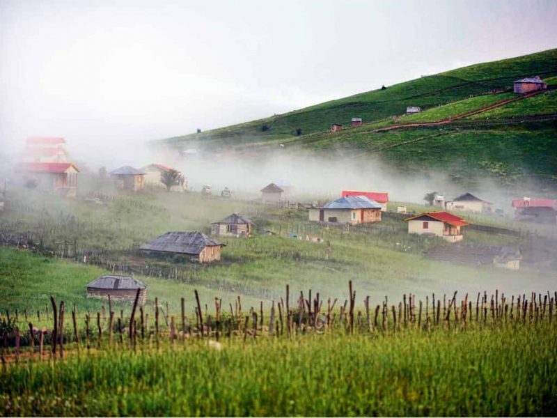 دانلود فایل ورد آشنایی با روستا های ایران در 2بخش